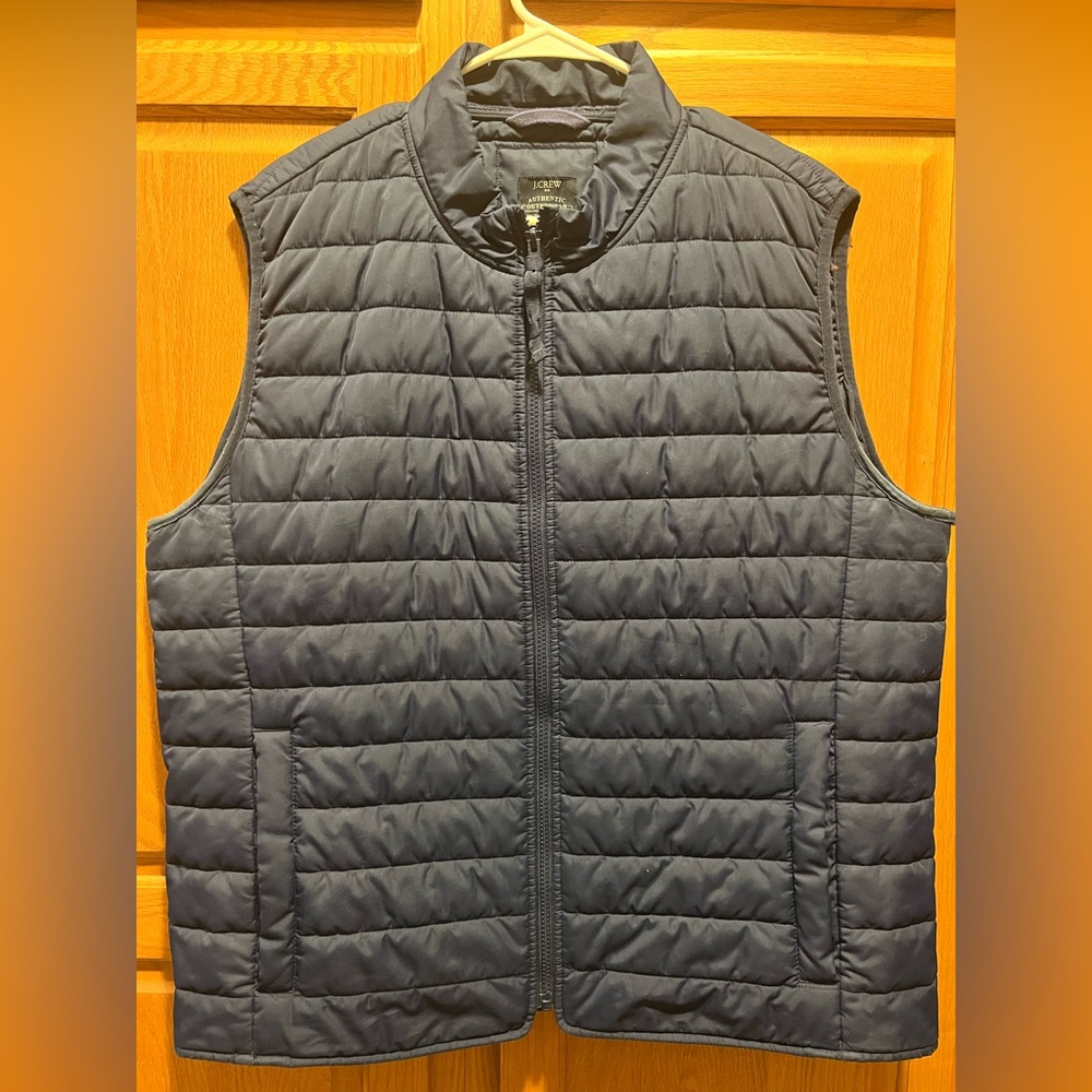 J. Crew Vest - Blue XL
